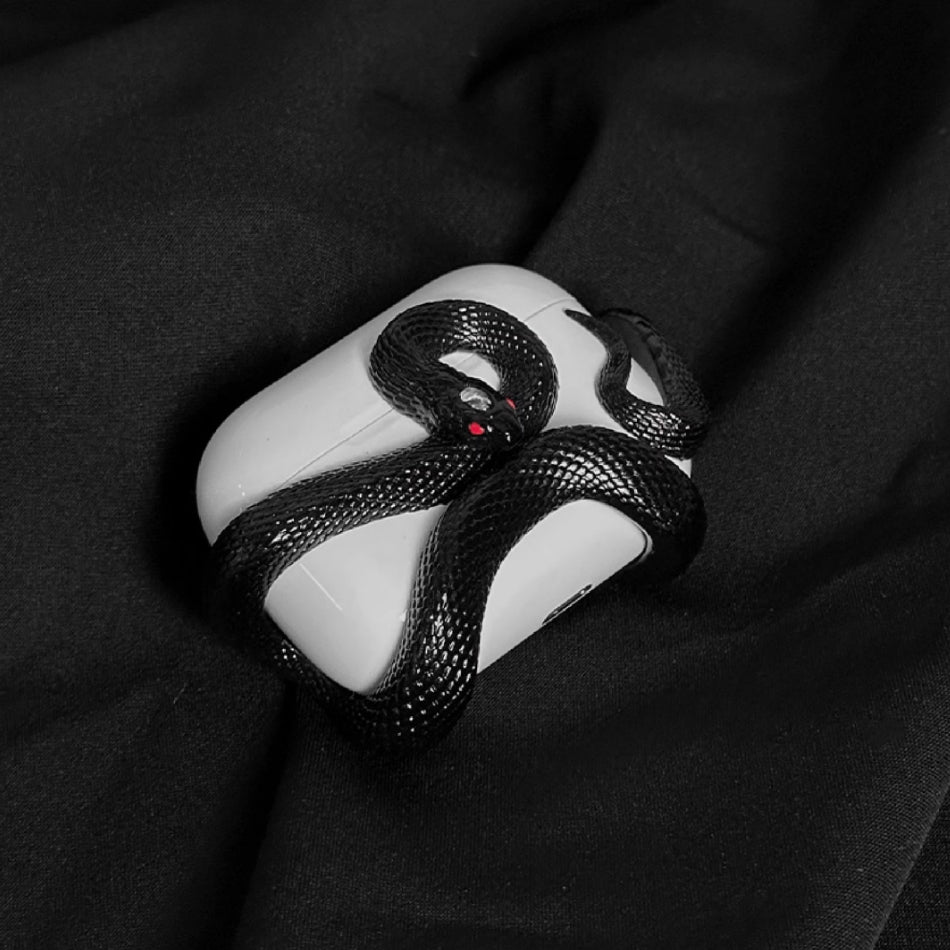 Creative Snake Wireless Earphone Silicone Case