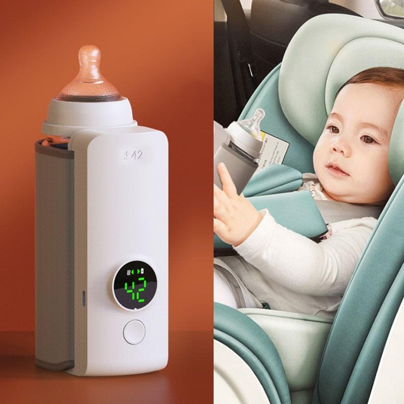 Portable Wireless Rechargeable Baby Bottle Warmer USB