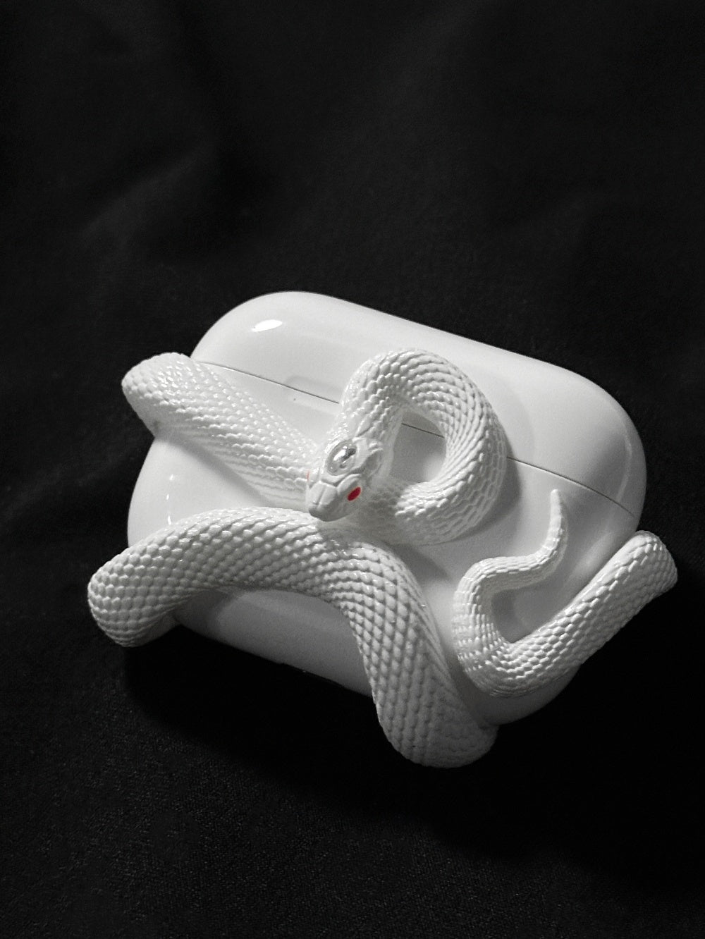 Creative Snake Wireless Earphone Silicone Case