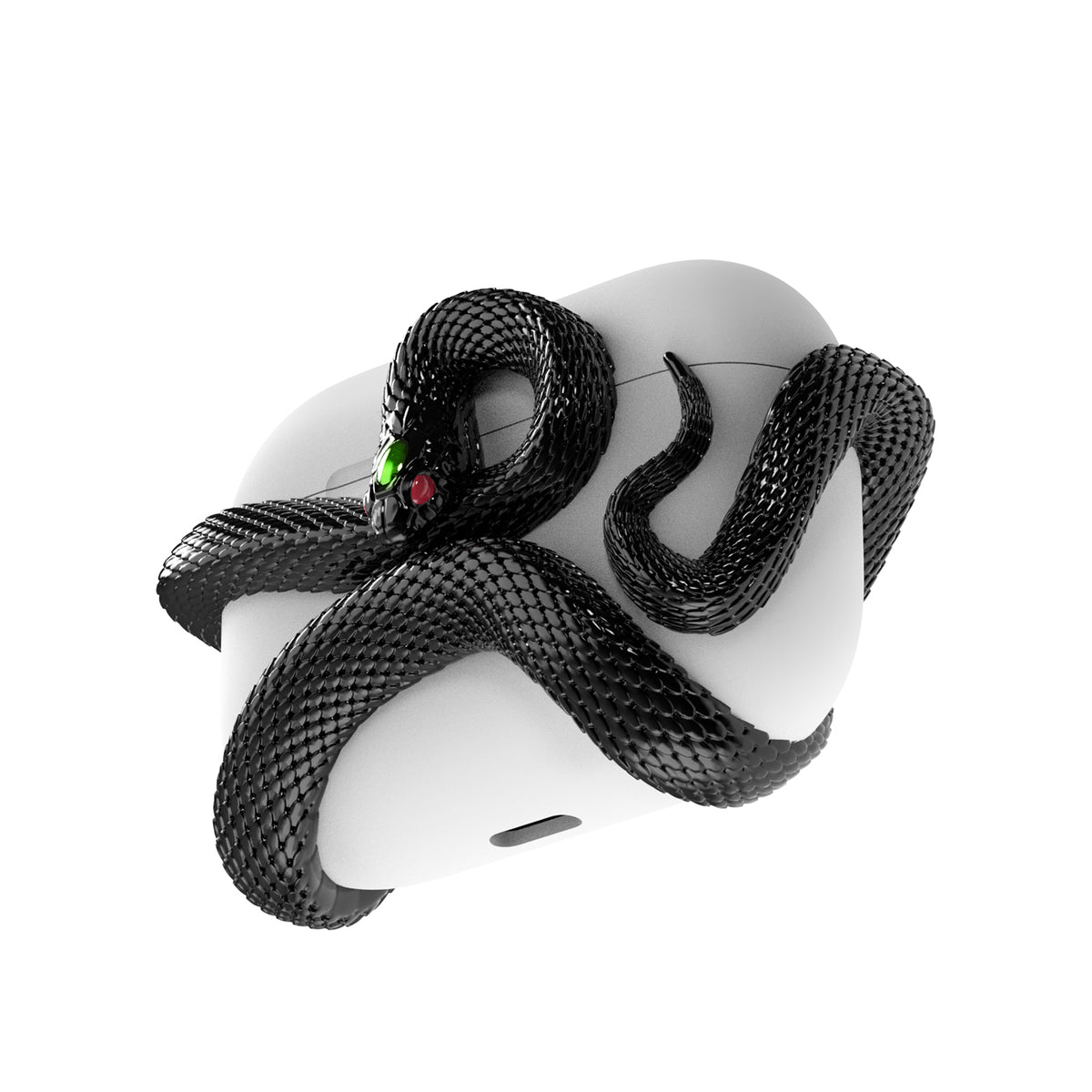 Creative Snake Wireless Earphone Silicone Case