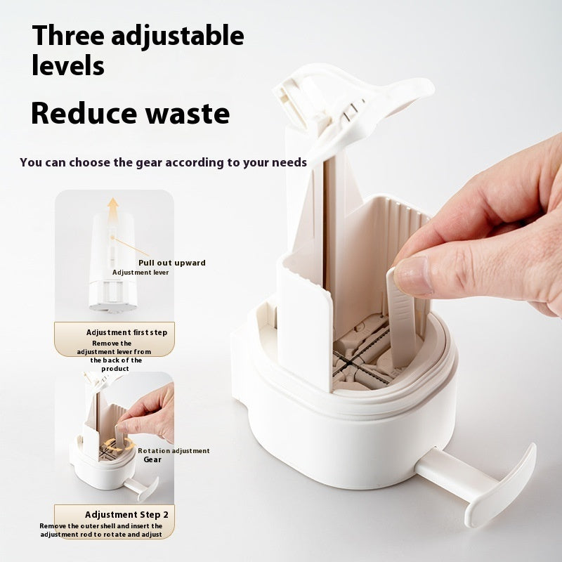 Soap Grinder Dispenser Wall Mounted Dry Organizer Powder Grinding