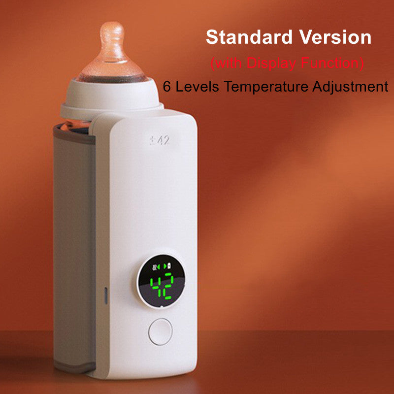 Portable Wireless Rechargeable Baby Bottle Warmer USB