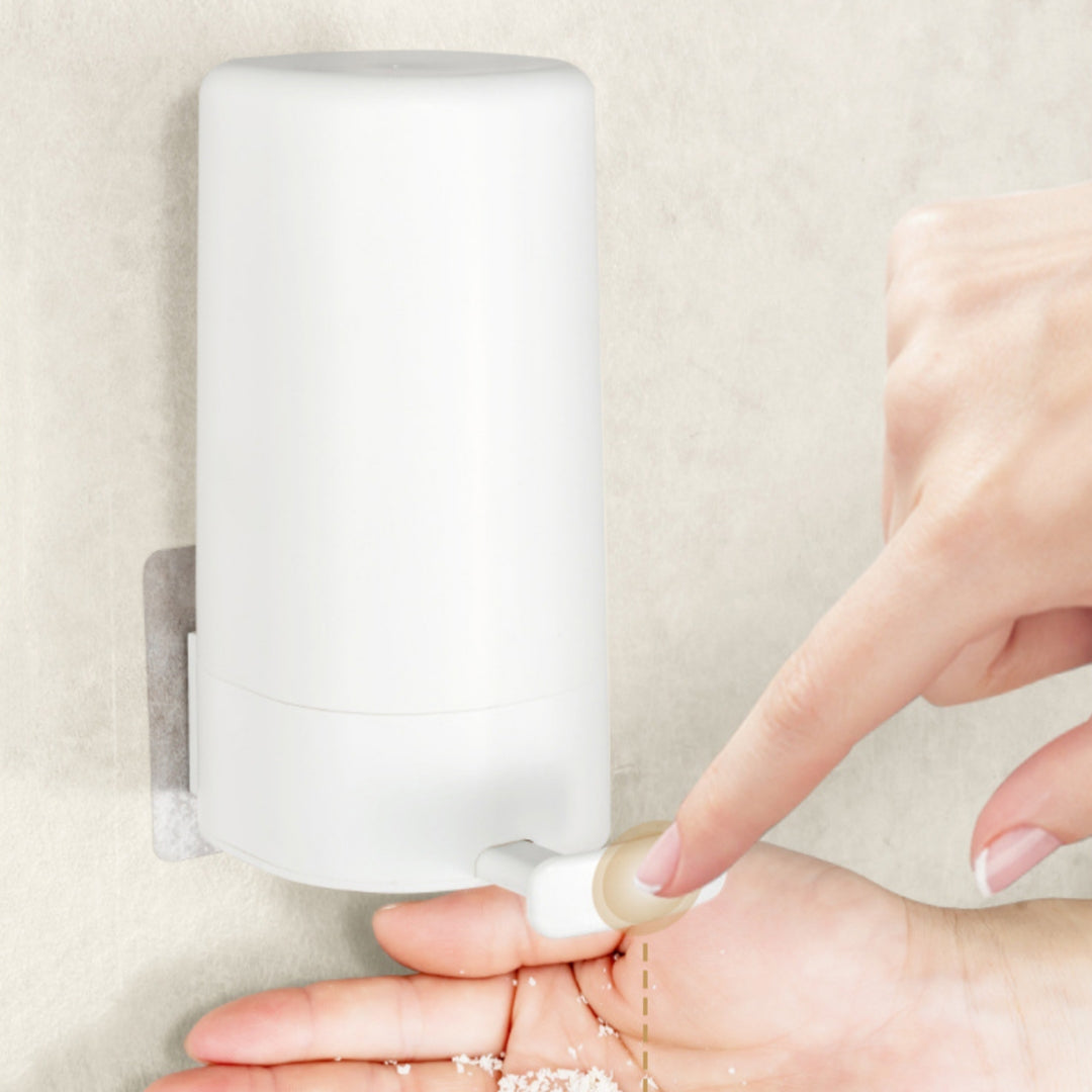 Soap Grinder Dispenser Wall Mounted Dry Organizer Powder Grinding