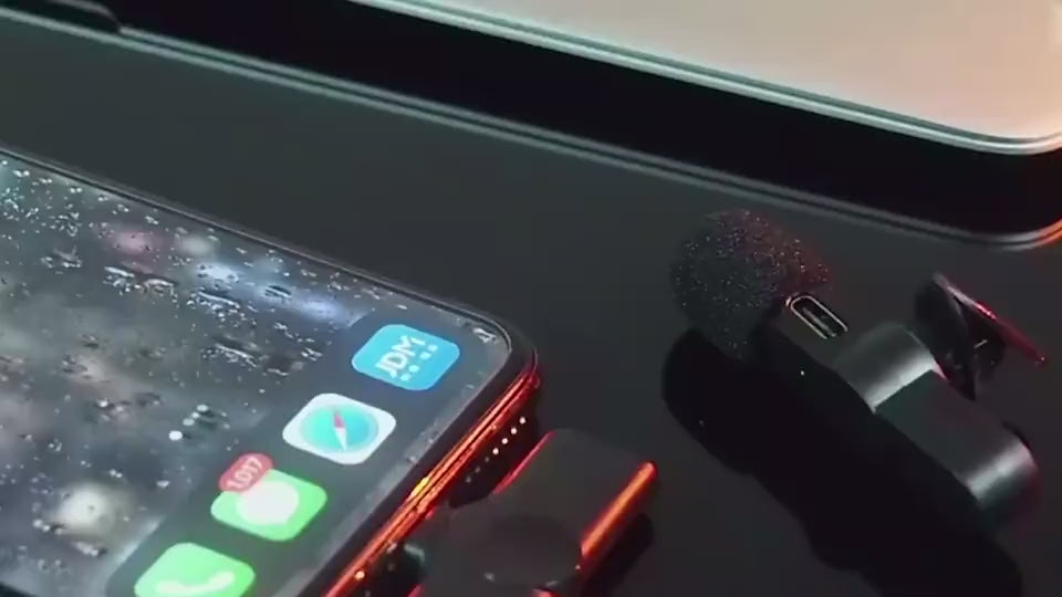 Wireless Radio Microphone Black Technology Interne